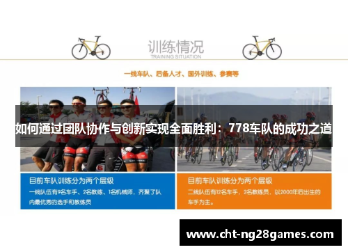如何通过团队协作与创新实现全面胜利：778车队的成功之道
